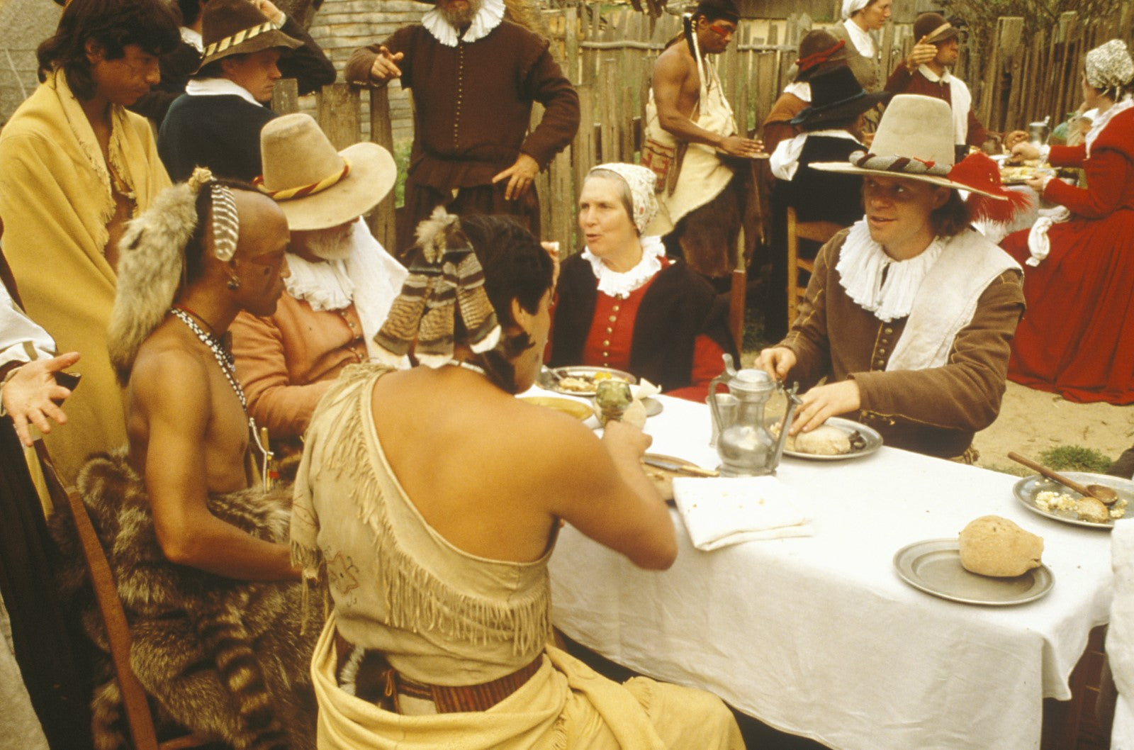 What was the first Thanksgiving like for the Pilgrims?