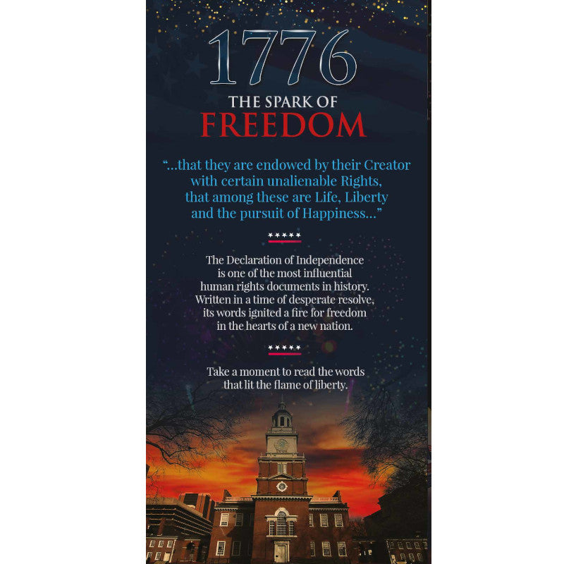 Inside cover of Declaration