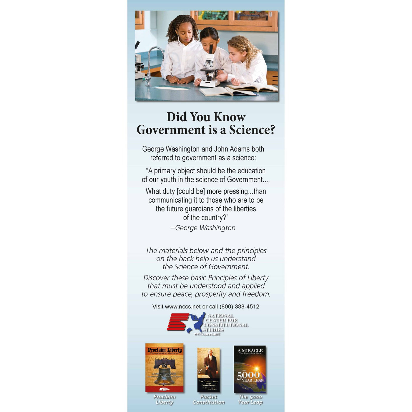 Liberty Card - 28 Principles of Liberty (100 cards) – National Center ...